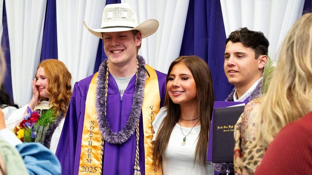 Photos of North Gem High School Class of 2025 graduation ceremony